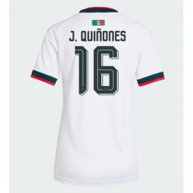 Dámské fotbalový oblečení Mexiko Julian Quinones #16 Venkovní košile MS 2026 Krátkým Rukávem
